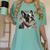 Boston Terrier Is My Valentine Cute Pet Dog Owner Valentine Women's Comfort Colors T-Shirt Chalky Mint