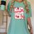 Bow Strawberry Kindergarten Is My Jam Teacher Kinder Team Women's Comfort Colors T-Shirt Chalky Mint Bow Strawberry Kindergarten Is My Jam Teacher Kinder Team Women's Comfort Colors T-Shirt Chalky Mint