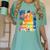 Broken Crayons Still Color Cat Teacher Women's Comfort Colors T-Shirt Chalky Mint Broken Crayons Still Color Cat Teacher Women's Comfort Colors T-Shirt Chalky Mint