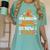 My Broom Broke So Now I Teach Halloween Teacher Women's Comfort Colors T-Shirt Chalky Mint My Broom Broke So Now I Teach Halloween Teacher Women's Comfort Colors T-Shirt Chalky Mint
