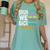 Bruh We Back Bruh No Cap We'Re Back Teacher Student Women's Comfort Colors T-Shirt Chalky Mint