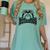 Bulldogs Teacher Student School Sports Fan Team Spirit Women's Comfort Colors T-Shirt Chalky Mint