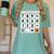 Calculator Easy Halloween Costume For Math Teacher Women's Comfort Colors T-Shirt Chalky Mint
