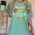 Some Call It Chaos We Call It Kindergarten Teacher Women's Comfort Colors T-Shirt Chalky Mint