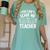 You Can't Scare Me I'm A Retired Teacher Ex-Teacher Teaching Women's Comfort Colors T-Shirt Chalky Mint