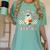 You Can't Scare Me I'm A School Teacher's Aide Halloween Women's Comfort Colors T-Shirt Chalky Mint