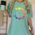 Chicken Themed Color Wheel Educational Art Teacher Artist Men Women Girls Kids Women's Comfort Colors T-Shirt Chalky Mint