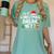 Is It Christmas Break Yet Xmas Holiday Teacher Women Women's Comfort Colors T-Shirt Chalky Mint