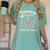 Christmas Candy Cane Work Of Heart Fourth 4th Grade Teacher Women's Comfort Colors T-Shirt Chalky Mint