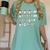 Christmas Math Quiz Teacher Equation Math Teacher Women's Comfort Colors T-Shirt Chalky Mint
