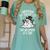 Christmas Surviving Teacher Life Meltdown Xmas Women Men Women's Comfort Colors T-Shirt Chalky Mint