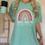 Coffee Gives Me Teacher Powers Leopard Rainbow Teacher Women's Comfort Colors T-Shirt Chalky Mint Coffee Gives Me Teacher Powers Leopard Rainbow Teacher Women's Comfort Colors T-Shirt Chalky Mint