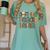 Coffee Teach Repeat Leopard Print Back To School Teachers Women's Comfort Colors T-Shirt Chalky Mint