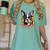 Colorful Boston Terrier Dog For Men Women Kids Women's Comfort Colors T-Shirt Chalky Mint