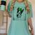 Cool Saint Patrick's Boston Terrier T Shirt For Dogs Lovers Women's Comfort Colors T-Shirt Chalky Mint