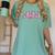 Coquette Bow Back To School First Day Teacher Women's Comfort Colors T-Shirt Chalky Mint Coquette Bow Back To School First Day Teacher Women's Comfort Colors T-Shirt Chalky Mint