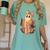 Coquette Music Note Patchwork Ghost Music Teacher Halloween Women's Comfort Colors T-Shirt Chalky Mint Coquette Music Note Patchwork Ghost Music Teacher Halloween Women's Comfort Colors T-Shirt Chalky Mint