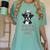 Cute Boston Terrier Dad Dog Lovers Puppy Bostie Owner Women's Comfort Colors T-Shirt Chalky Mint
