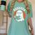 Cute Ghost Book Reading Books Lover Retro Halloween Teacher Women's Comfort Colors T-Shirt Chalky Mint