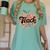 Cute Teacher With Apple Retro Teacher Kids Back To School Women's Comfort Colors T-Shirt Chalky Mint Cute Teacher With Apple Retro Teacher Kids Back To School Women's Comfort Colors T-Shirt Chalky Mint