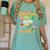 Dinosaurs Didn't Read Now They Are Extinct Reading Teacher Women's Comfort Colors T-Shirt Chalky Mint