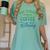 Disney This Teacher Runs On Coffee And Disney Gradient Logo Women's Comfort Colors T-Shirt Chalky Mint Disney This Teacher Runs On Coffee And Disney Gradient Logo Women's Comfort Colors T-Shirt Chalky Mint