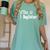 The Dogfather Boston Terrier Dog Dad Father's Day Women's Comfort Colors T-Shirt Chalky Mint