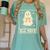 All Done Sign Language Ghost Speech Pathology Teacher Women's Comfort Colors T-Shirt Chalky Mint