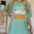I Don't Need A Costume I'm A Math Teacher Halloween Women Women's Comfort Colors T-Shirt Chalky Mint