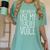 Don't Make Me Use My Teacher Voice Shirt Men Women Teacher Women's Comfort Colors T-Shirt Chalky Mint