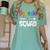 Dyslexia Awareness Month Dyslexia Teacher Therapist Women's Comfort Colors T-Shirt Chalky Mint