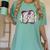 Eagles Teacher School Sports Fan Team Spirit Women's Comfort Colors T-Shirt Chalky Mint Eagles Teacher School Sports Fan Team Spirit Women's Comfort Colors T-Shirt Chalky Mint