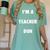 Easy Halloween Teacher Costume Shirt For Men Women Kids Women's Comfort Colors T-Shirt Chalky Mint