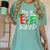 Elf Squad Pre-k Teacher Christmas Child Xmas Women's Comfort Colors T-Shirt Chalky Mint Elf Squad Pre-k Teacher Christmas Child Xmas Women's Comfort Colors T-Shirt Chalky Mint