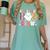 ESL Teacher Boo Crew Halloween Costume Women's Comfort Colors T-Shirt Chalky Mint