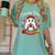 Espooky Vibes Maestra Halloween Spanish Mexican Teacher Women's Comfort Colors T-Shirt Chalky Mint