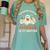 Exhausted Daycare Teacher Is My Costume Halloween Ghost Fun For Men Women Women's Comfort Colors T-Shirt Chalky Mint Exhausted Daycare Teacher Is My Costume Halloween Ghost Fun For Men Women Women's Comfort Colors T-Shirt Chalky Mint