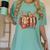 Fall Book Pumpkin Retro Reading Halloween Teacher Women's Comfort Colors T-Shirt Chalky Mint Fall Book Pumpkin Retro Reading Halloween Teacher Women's Comfort Colors T-Shirt Chalky Mint