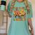Fall In Love With Learning Thanksgiving Teacher Student Women's Comfort Colors T-Shirt Chalky Mint Fall In Love With Learning Thanksgiving Teacher Student Women's Comfort Colors T-Shirt Chalky Mint