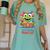 Feed The Reading Monster Halloween Teacher Women's Comfort Colors T-Shirt Chalky Mint Feed The Reading Monster Halloween Teacher Women's Comfort Colors T-Shirt Chalky Mint