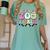 Field Zoo Trip Shirt For Teacher Second Grade Crew Women's Comfort Colors T-Shirt Chalky Mint