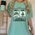 First Educate Then Celebrate Christmas Teacher Winter Break Women's Comfort Colors T-Shirt Chalky Mint