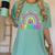 First Grade Rainbow Girls Boys Teacher Team 1st Grade Squad Women's Comfort Colors T-Shirt Chalky Mint