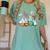 Floral Beakers Chemistry Lab Teacher Women's Comfort Colors T-Shirt Chalky Mint