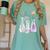 Flowers Test Tube Chemistry Student Science Teacher Women Women's Comfort Colors T-Shirt Chalky Mint Flowers Test Tube Chemistry Student Science Teacher Women Women's Comfort Colors T-Shirt Chalky Mint