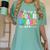 In My Fourth Grade Era 4th Grade Girl Teacher Back To School Women's Comfort Colors T-Shirt Chalky Mint