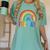 Fri-Yay Friyay Rainbow Colors Teacher Childrens Fun Designs Women's Comfort Colors T-Shirt Chalky Mint Fri-Yay Friyay Rainbow Colors Teacher Childrens Fun Designs Women's Comfort Colors T-Shirt Chalky Mint
