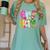 Fri-Yay Happy Friday Weekend Teacher Back To School Women's Comfort Colors T-Shirt Chalky Mint