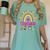 Future Kids Career Teacher Rainbow Boy Girl Graduations Women's Comfort Colors T-Shirt Chalky Mint Future Kids Career Teacher Rainbow Boy Girl Graduations Women's Comfort Colors T-Shirt Chalky Mint