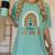 Future Teacher Boho Rainbow Leopard New Grad Student Women's Comfort Colors T-Shirt Chalky Mint Future Teacher Boho Rainbow Leopard New Grad Student Women's Comfort Colors T-Shirt Chalky Mint